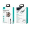USAMS Ład. indukcyjna US-CD183 magnetic15W aluminium czarny/black CD183CDX01